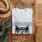 Challenge Over Boss Fight Ready - Gaming Motivational Statement Artwork