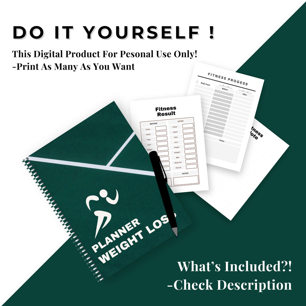 Weight Loss Planner Bundle