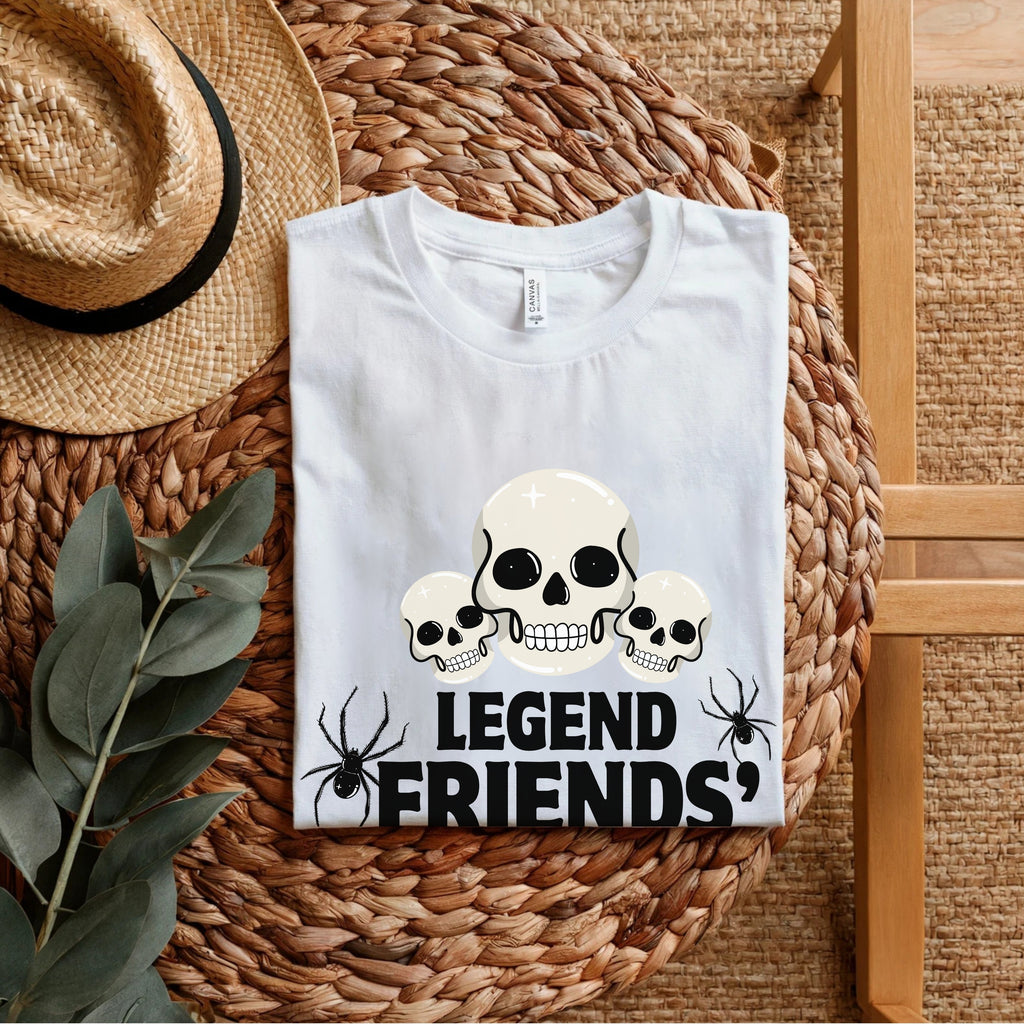 Legend Friends Side By Side Rule and Ride - Skull Spider Statement Artwork