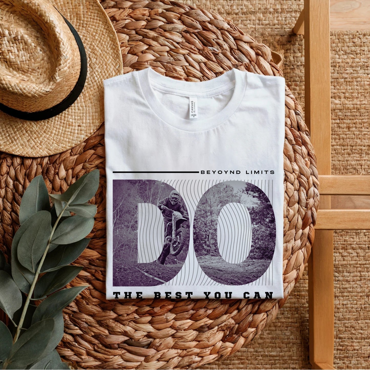 Do The Best You Can - Beyond Limits Motivational Philosophy Statement Artwork