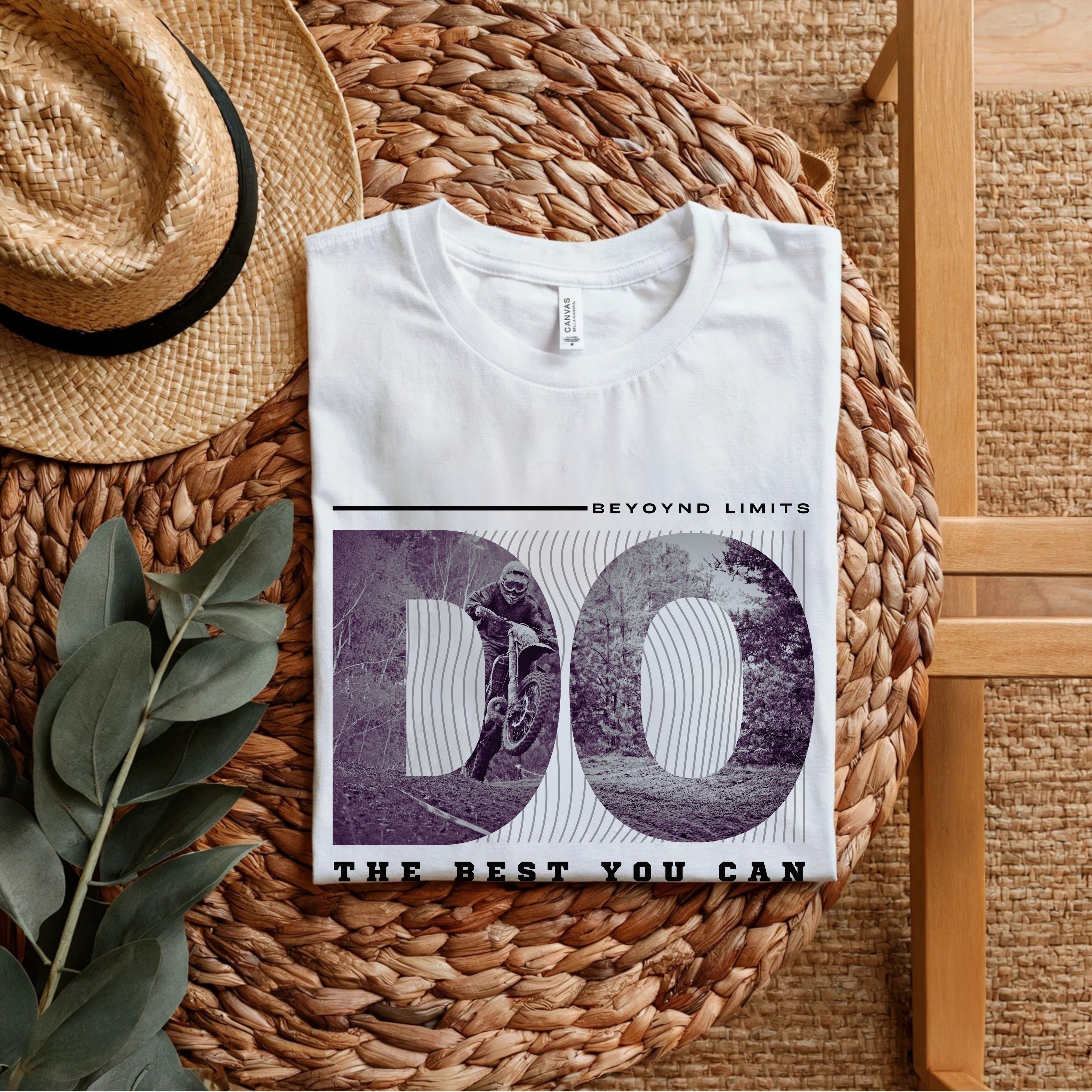 Do The Best You Can - Beyond Limits Motivational Philosophy Statement Artwork