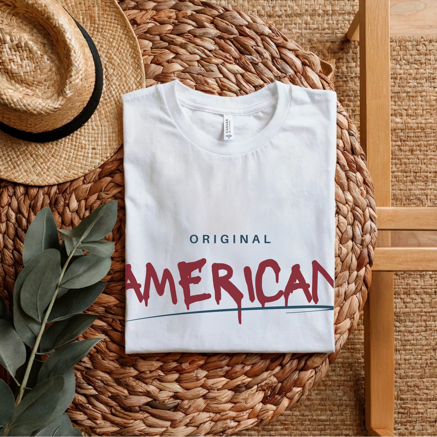 Original American - Patriotic Pride Statement Artwork