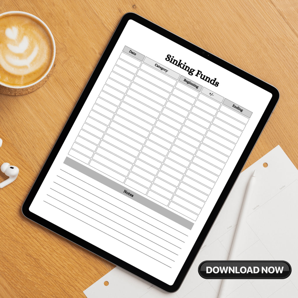 Sinking Funds Tracker