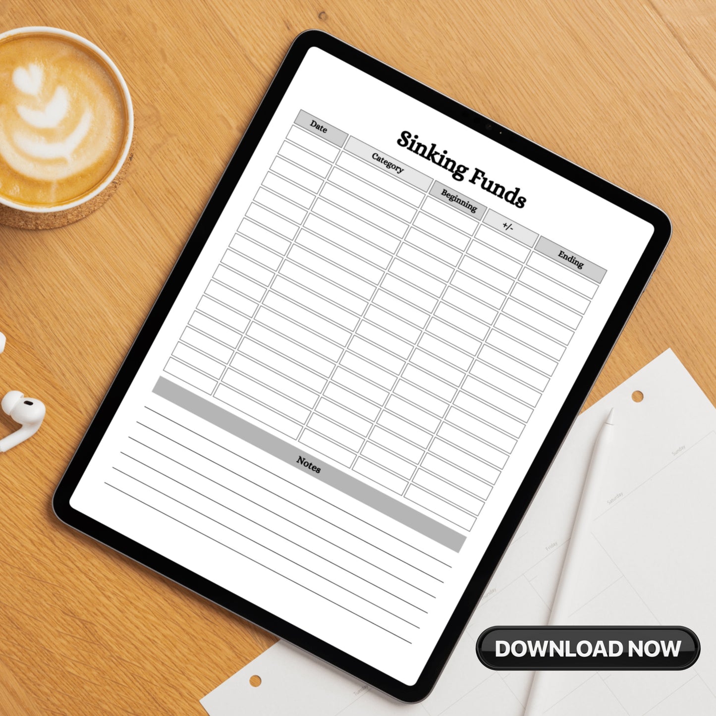Sinking Funds Tracker