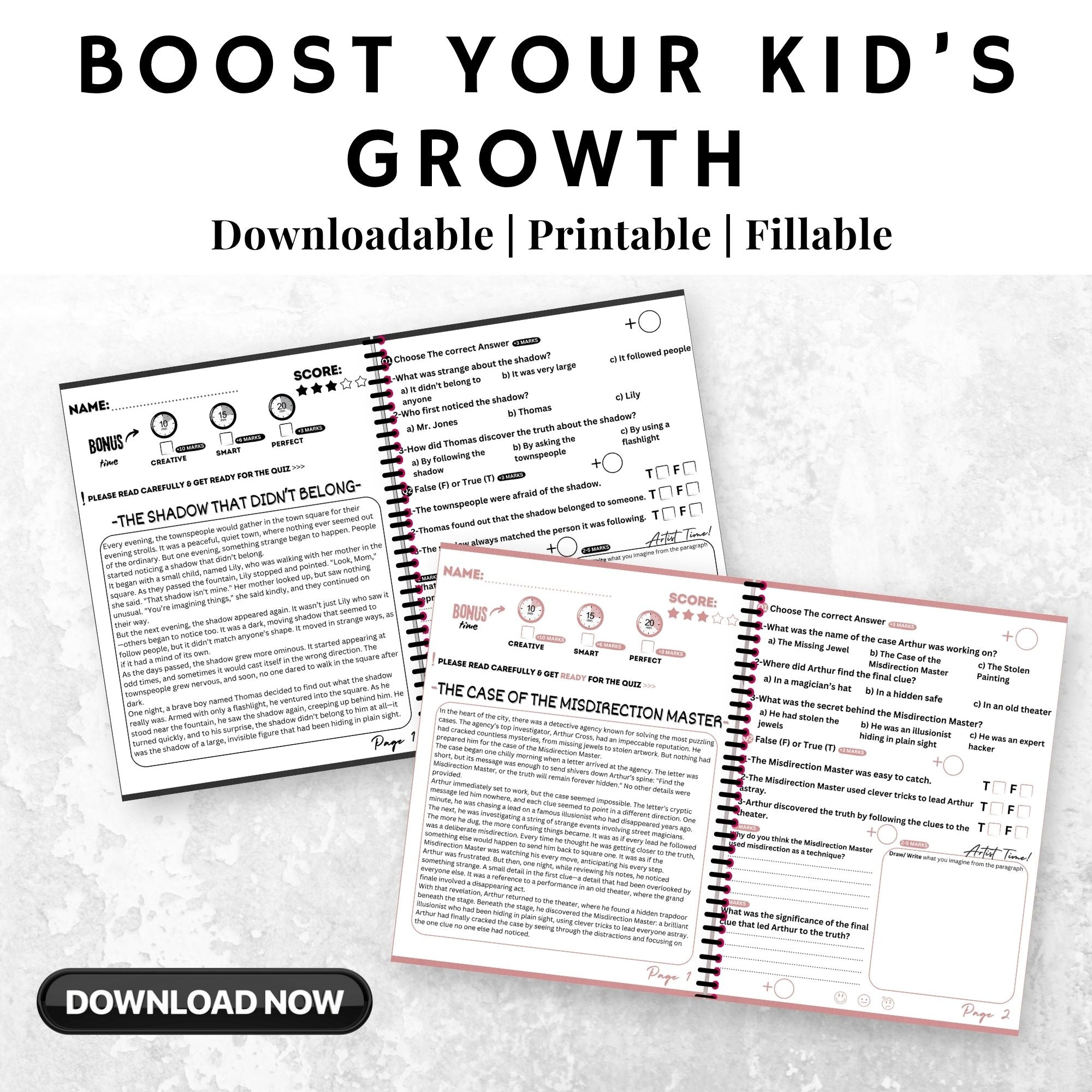 Tricky Reading Stories