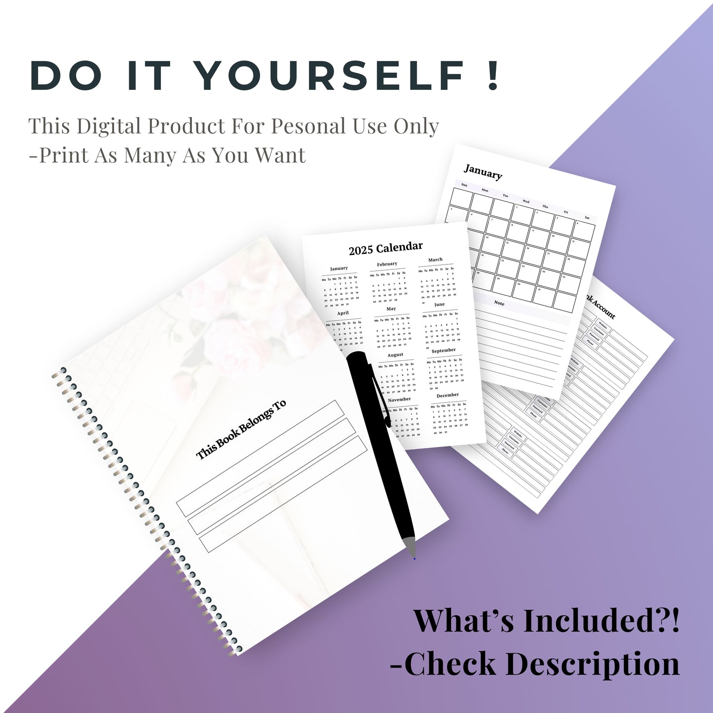 Boss Girl Planner Bundle