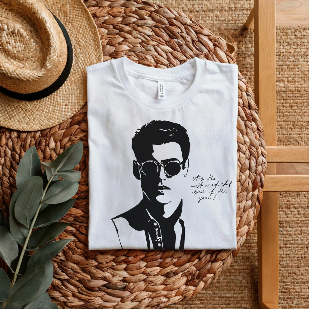 Perfect - Minimalist Portrait Sketch with Sunglasses Confidence Statement Artwork