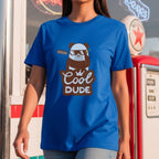 Cool Dude Awesome - Minimalist Cartoon Character Confidence Swagger Statement Artwork