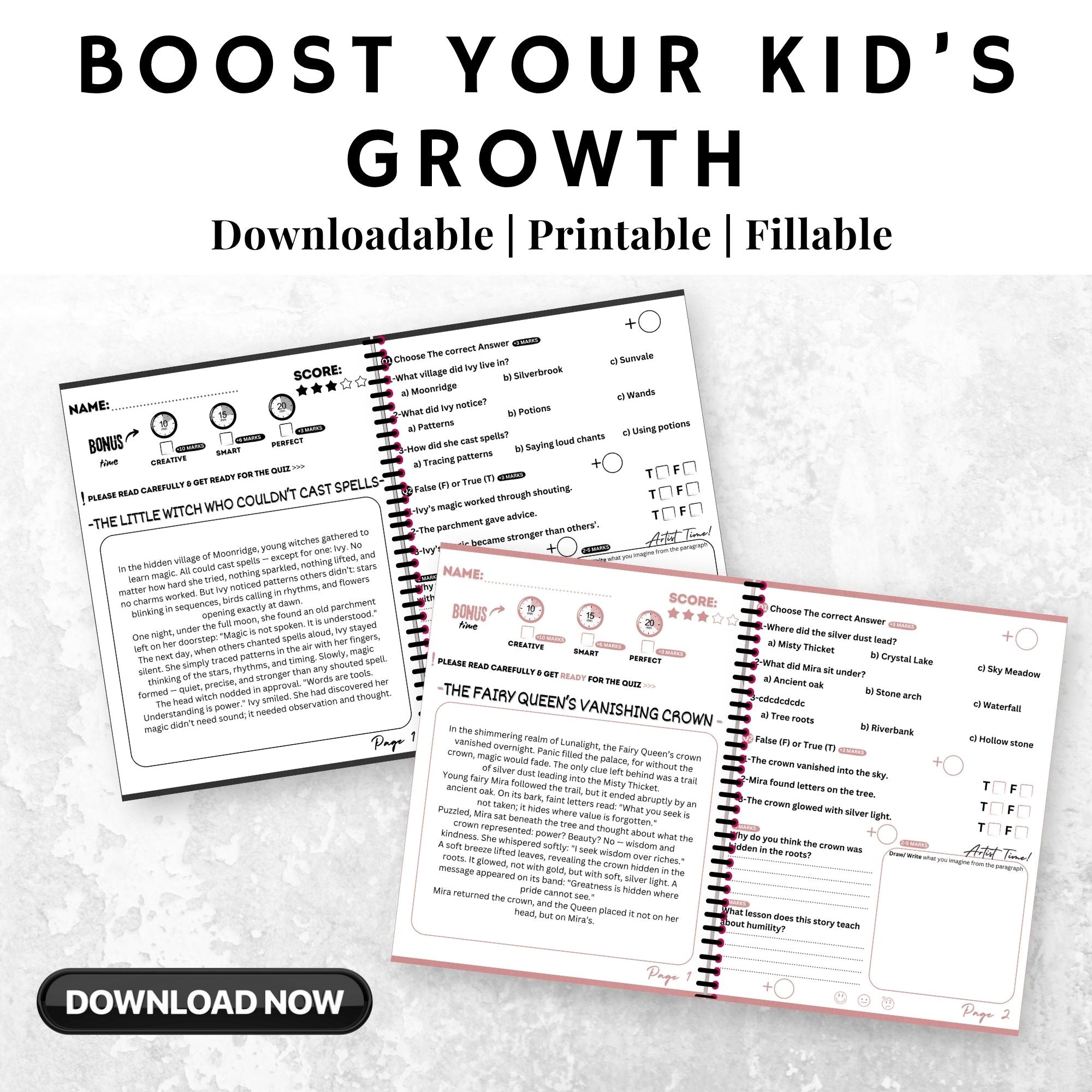 Fantasy Reading Stories