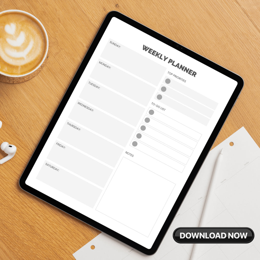 Weekly Planner PDF V2