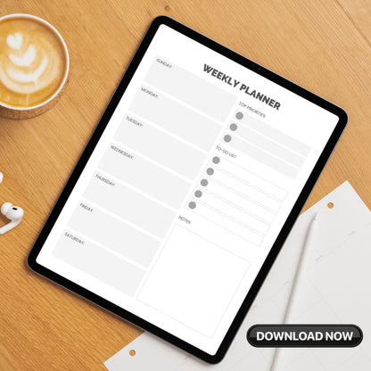 Weekly Planner PDF V2