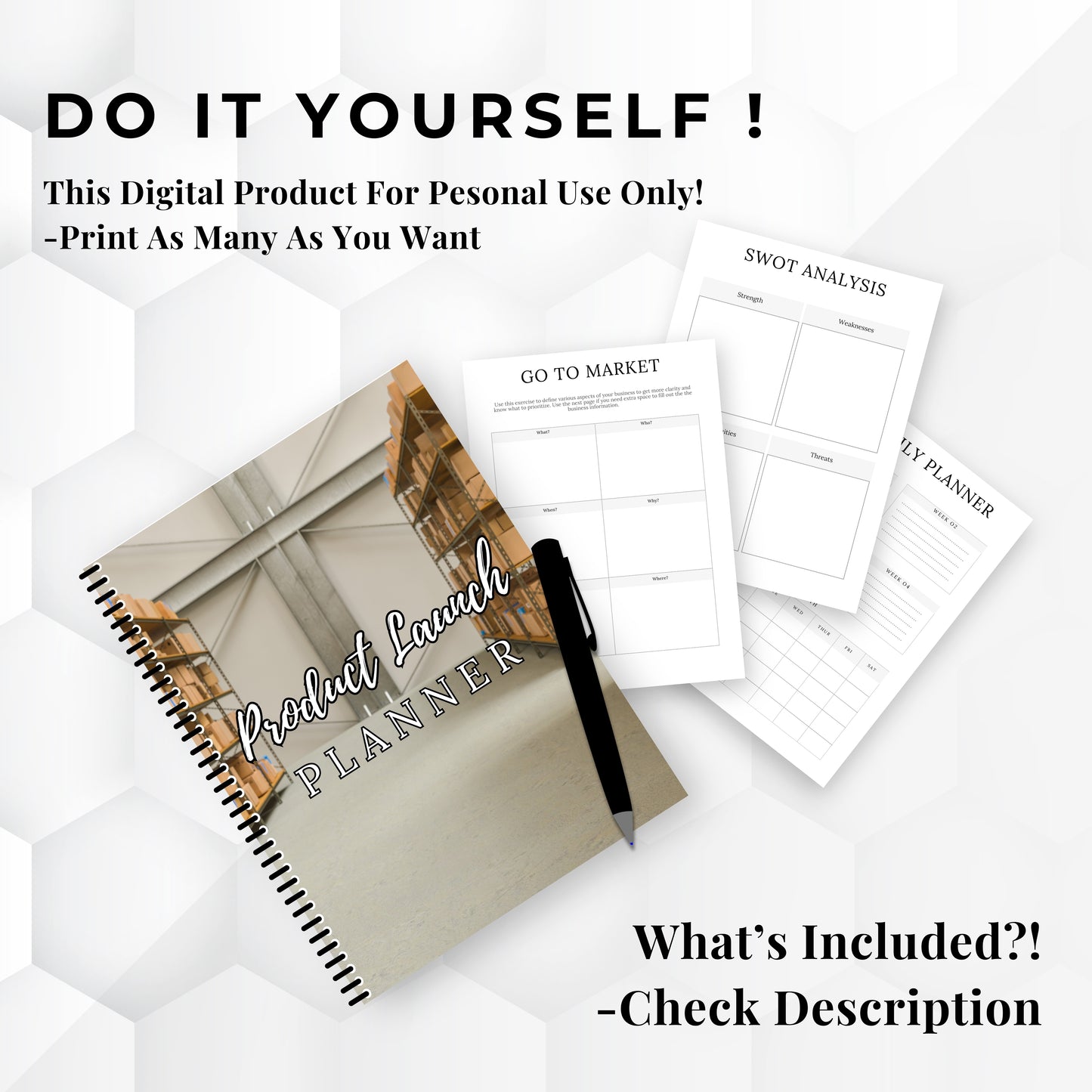 New Product Launch Planner Bundle