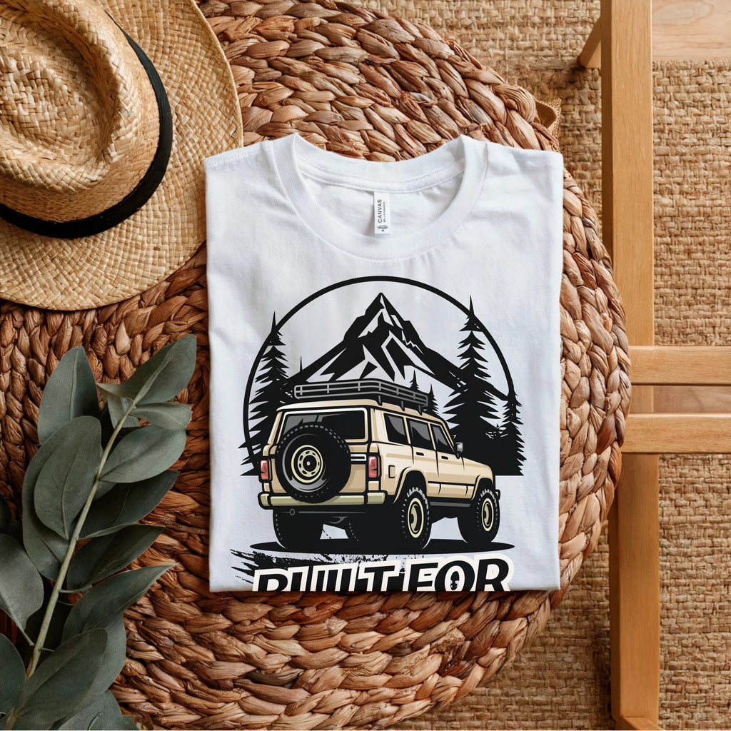 Built For Adventures - Mountain Off-Road Badge Statement Artwork
