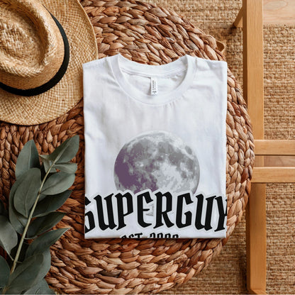 Superguy Est. 2000+ - Moon Vintage Statement Artwork