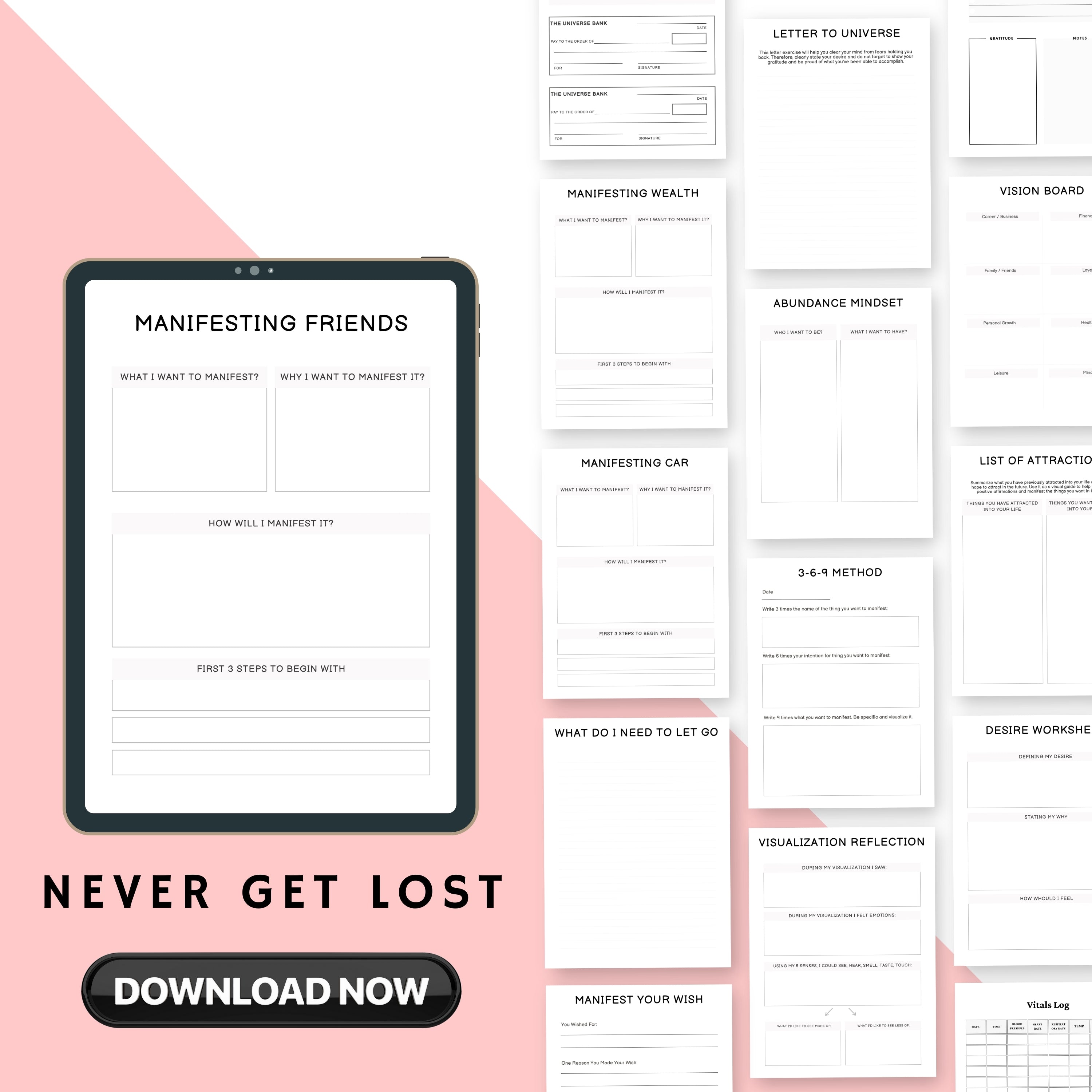 Manifestation Planner Bundle