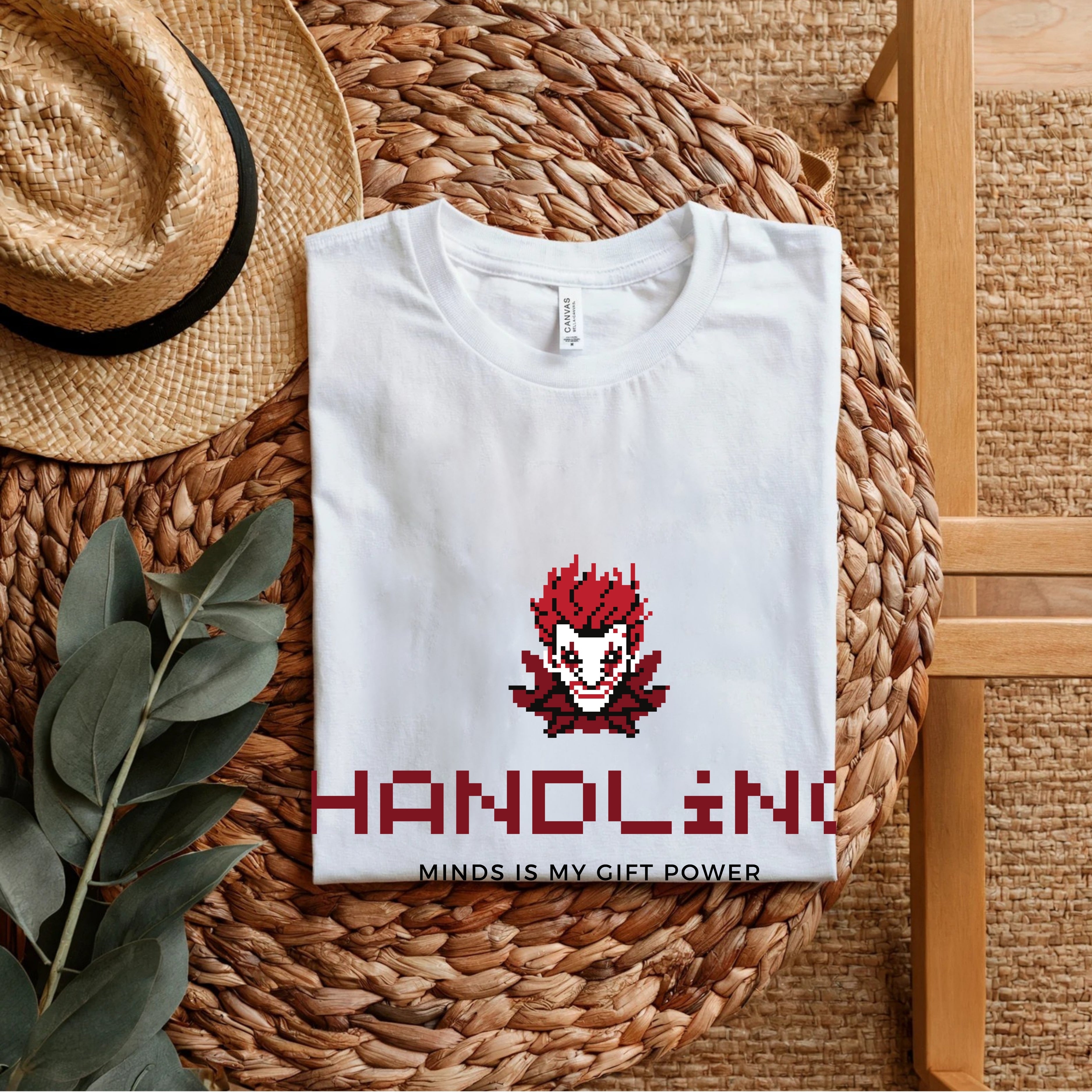 Handling Minds Is My Gift Power - Retro Gaming Statement Artwork