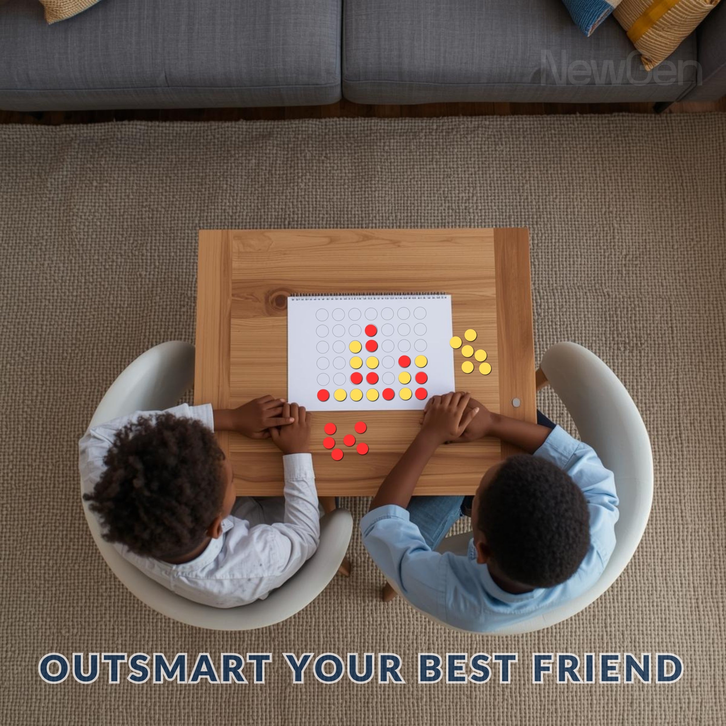 Connect Four Paper Style Game Pack