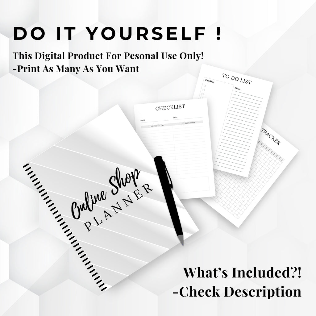 Online Shop Planner Bundle