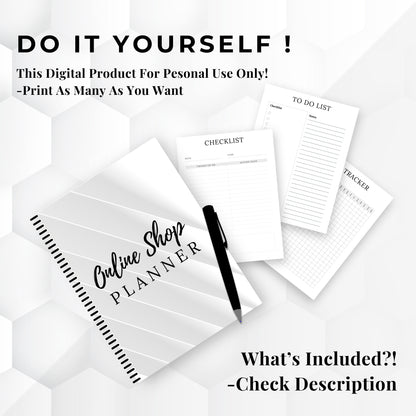 Online Shop Planner Bundle