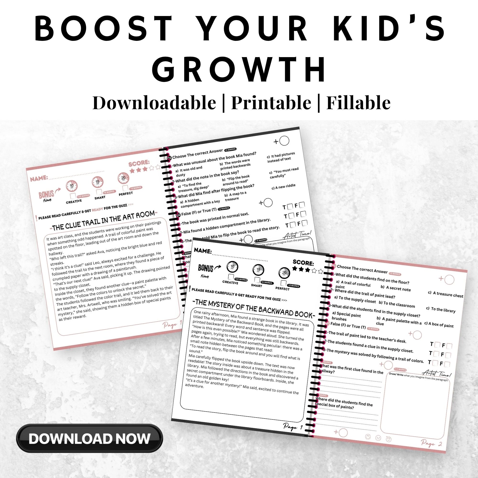 Enigmas Reading Stories