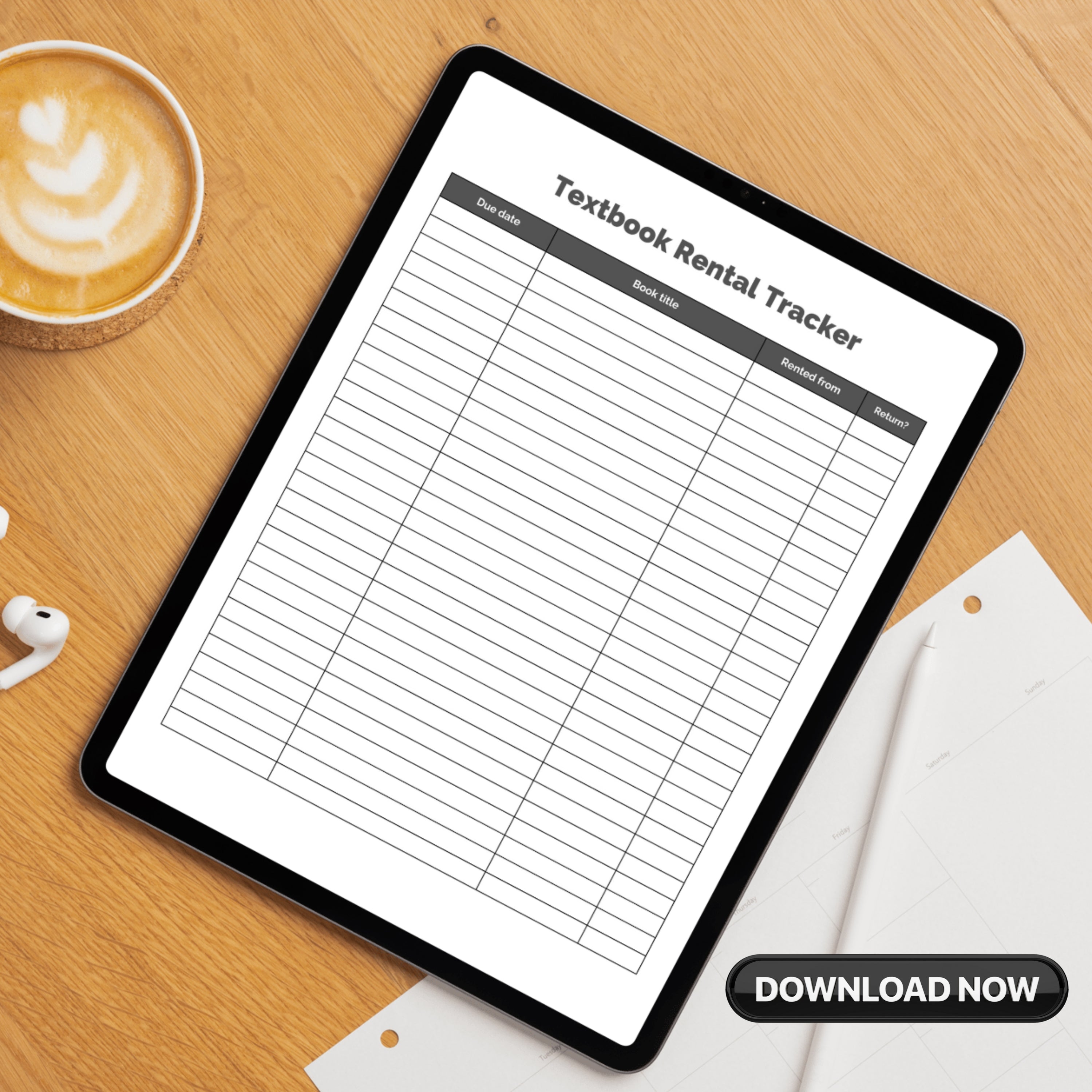 Textbook Rental Tracker