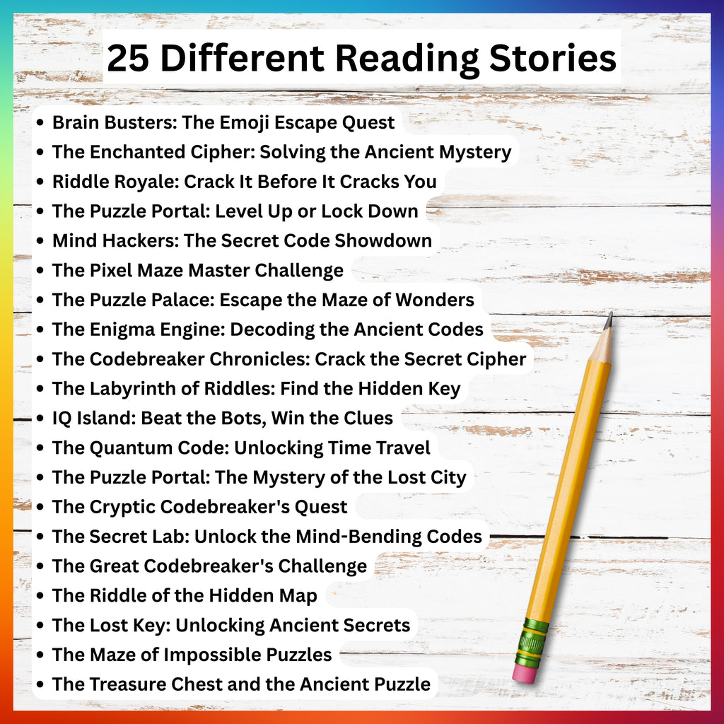 Brain Puzzel Reading Stories