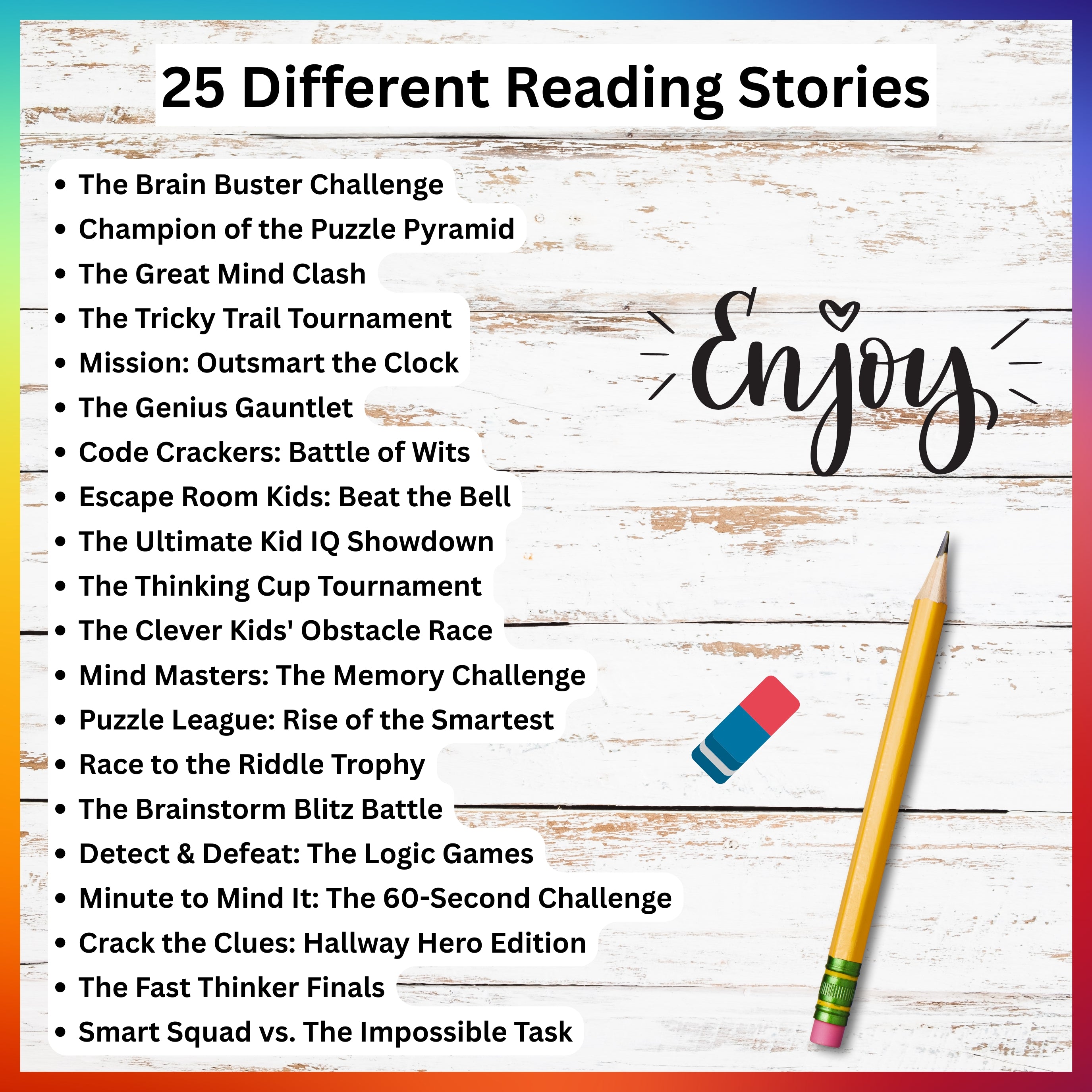 Challenges Reading Stories
