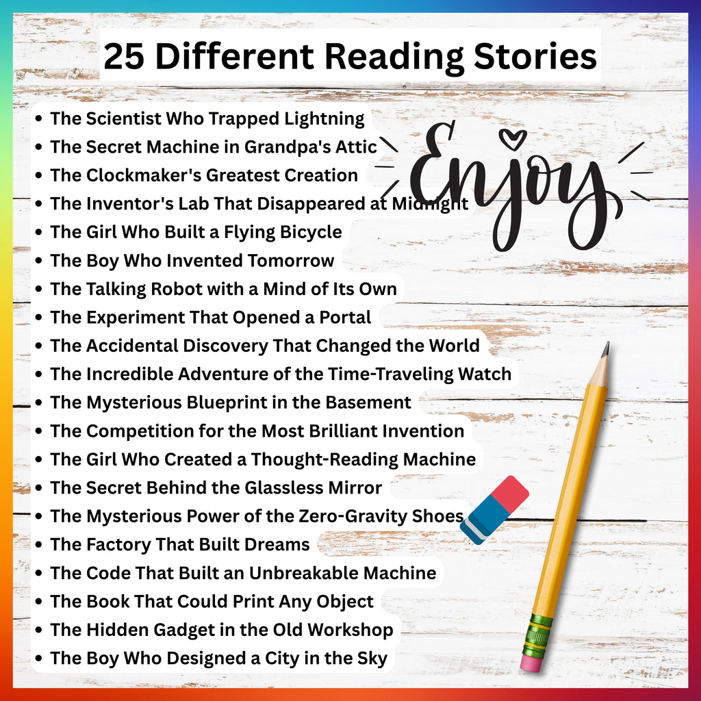 Inventions Reading Stories