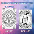 Animal Mandala Coloring Pages