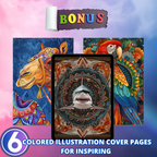 Animal Mandala Coloring Pages