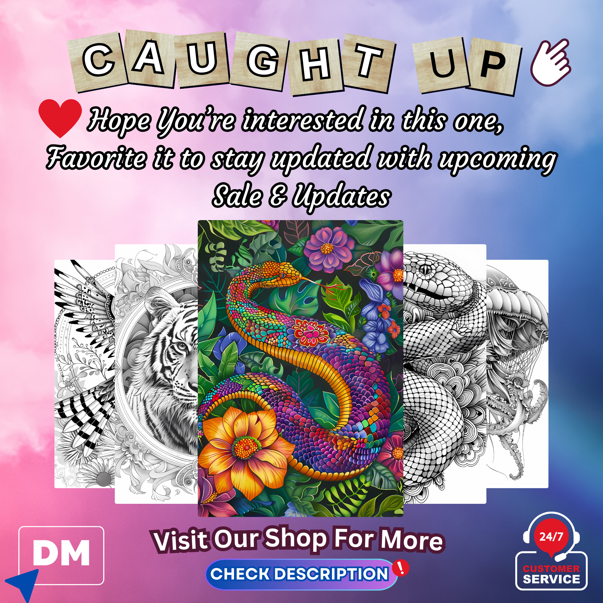 Animal Mandala Coloring Pages