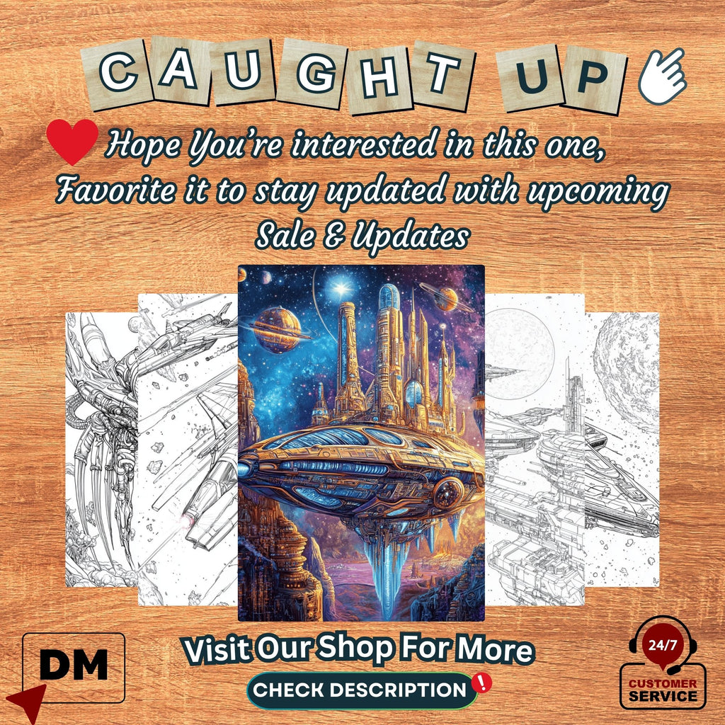 Voyagers of the Cosmos Coloring Pages