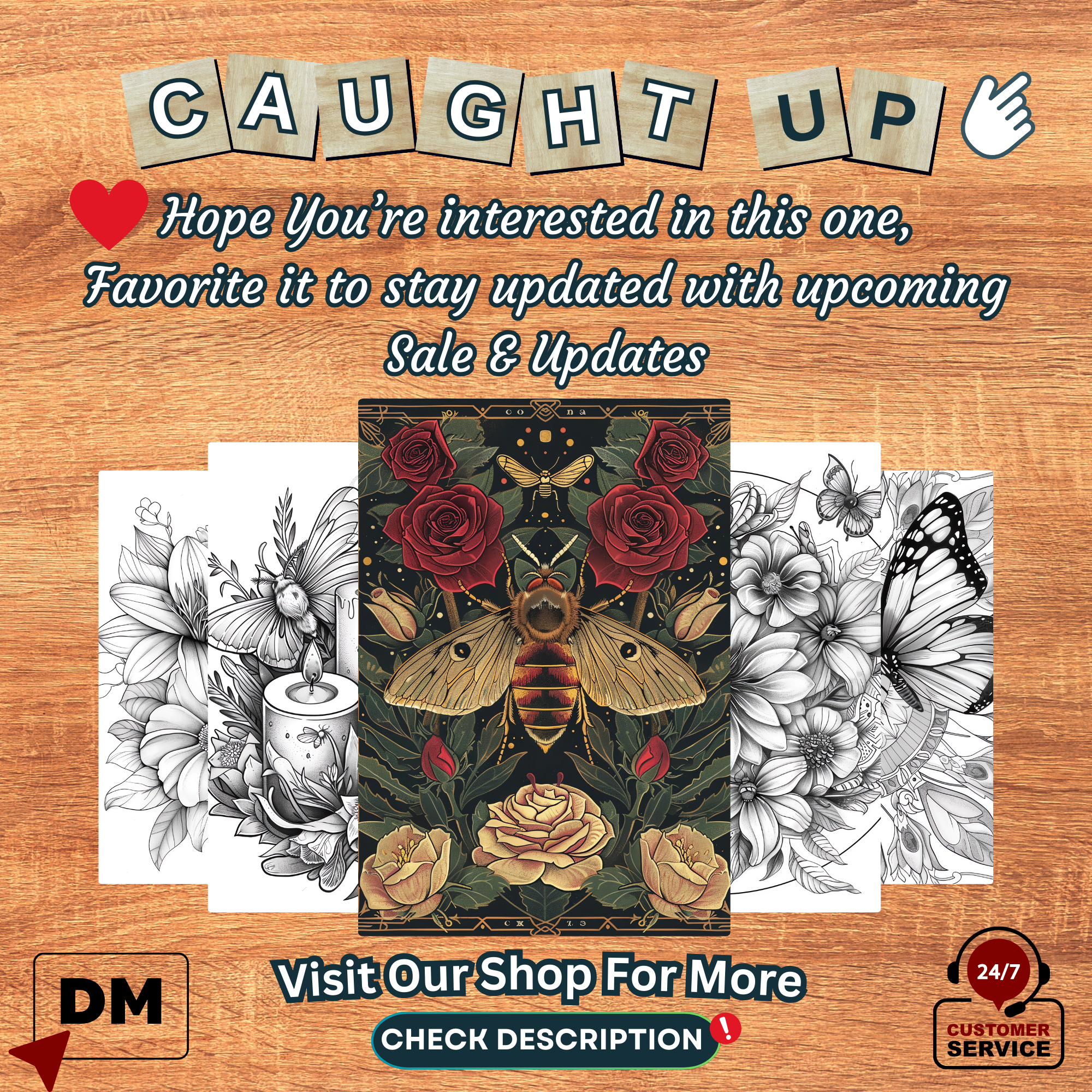 Rose's Beautiful Butterflies Coloring Pages