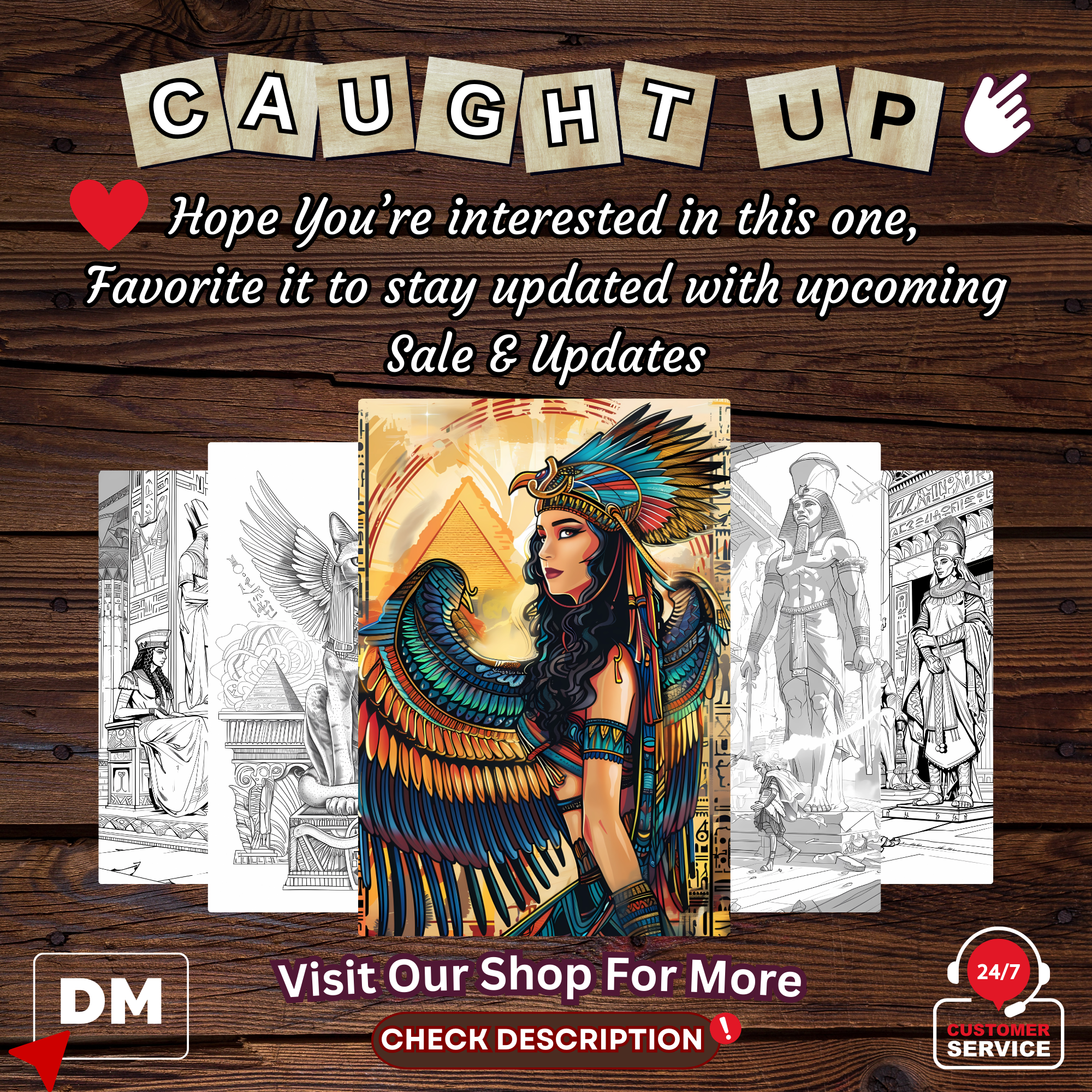 Ancient Egyptian Stories Coloring Pages