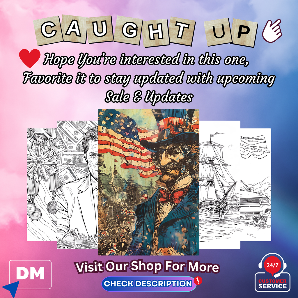 American Dreams Coloring Pages