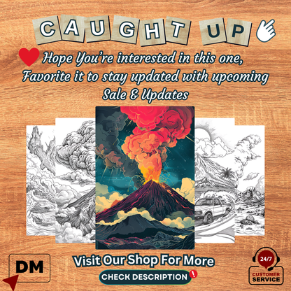 The Great Mountains' Volcanoes Coloring Pages