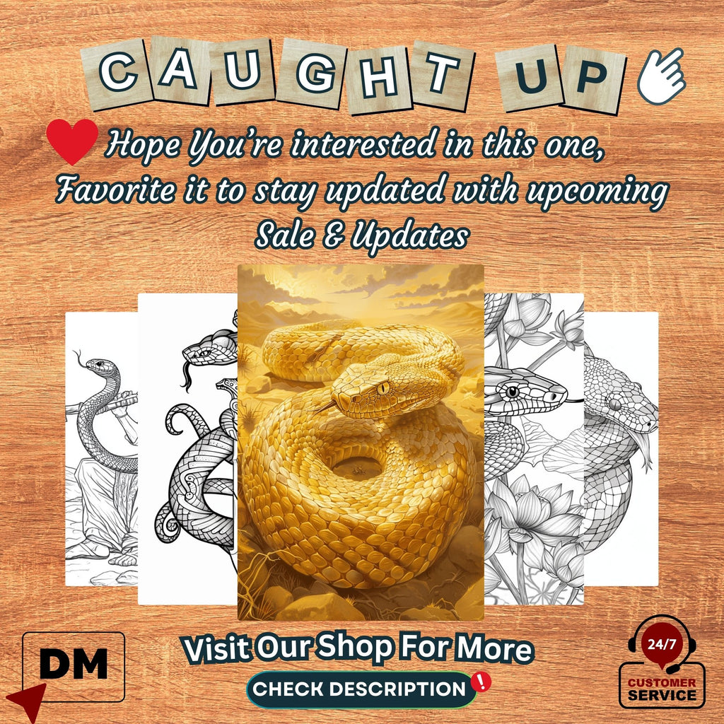 Ssensational Snakes Coloring Pages