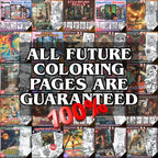 Coloring Pages Bundle - 80% OFF