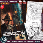 Italian Mafia Coloring Pages