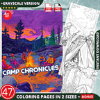 Camp Chronicles Coloring Pages