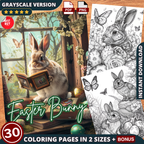 Easter Bunny Coloring Pages