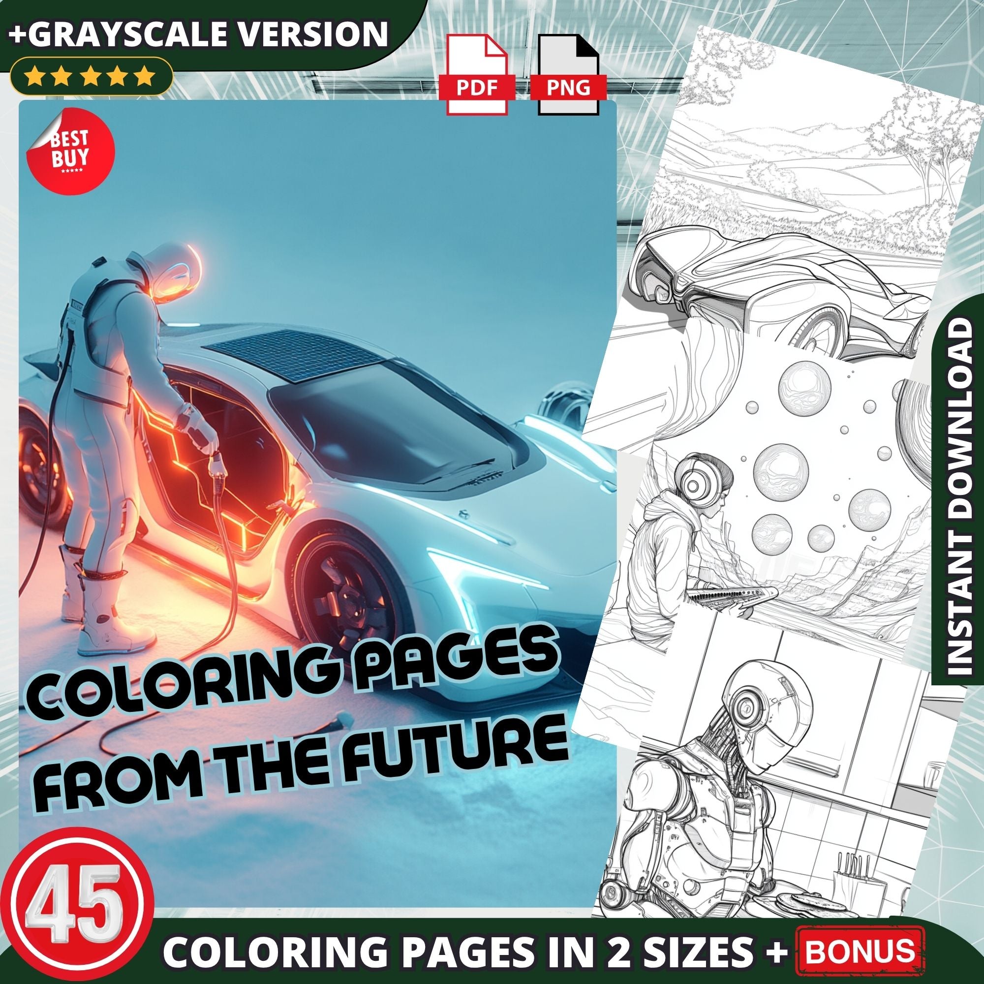 Coloring Pages From The Future