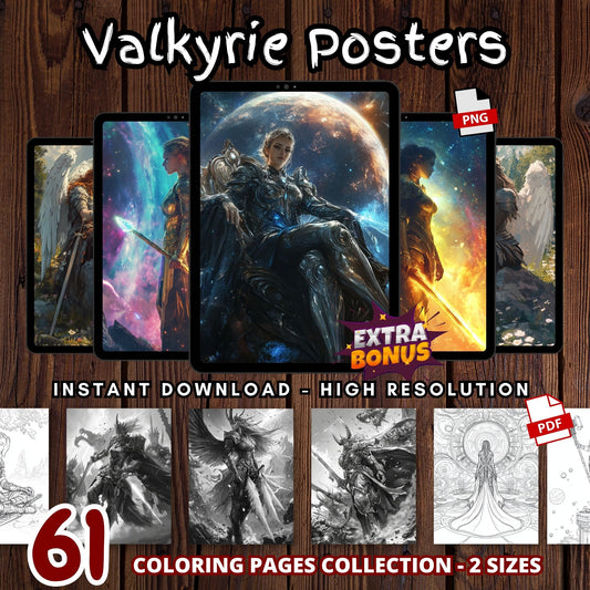 Coloriages Valkyrie