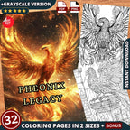 Phoenix Legacy Coloring Pages