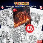 Tigers Coloring Pages