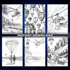 I am Flying Coloring Pages