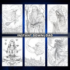 Age Of Magic Coloring Pages