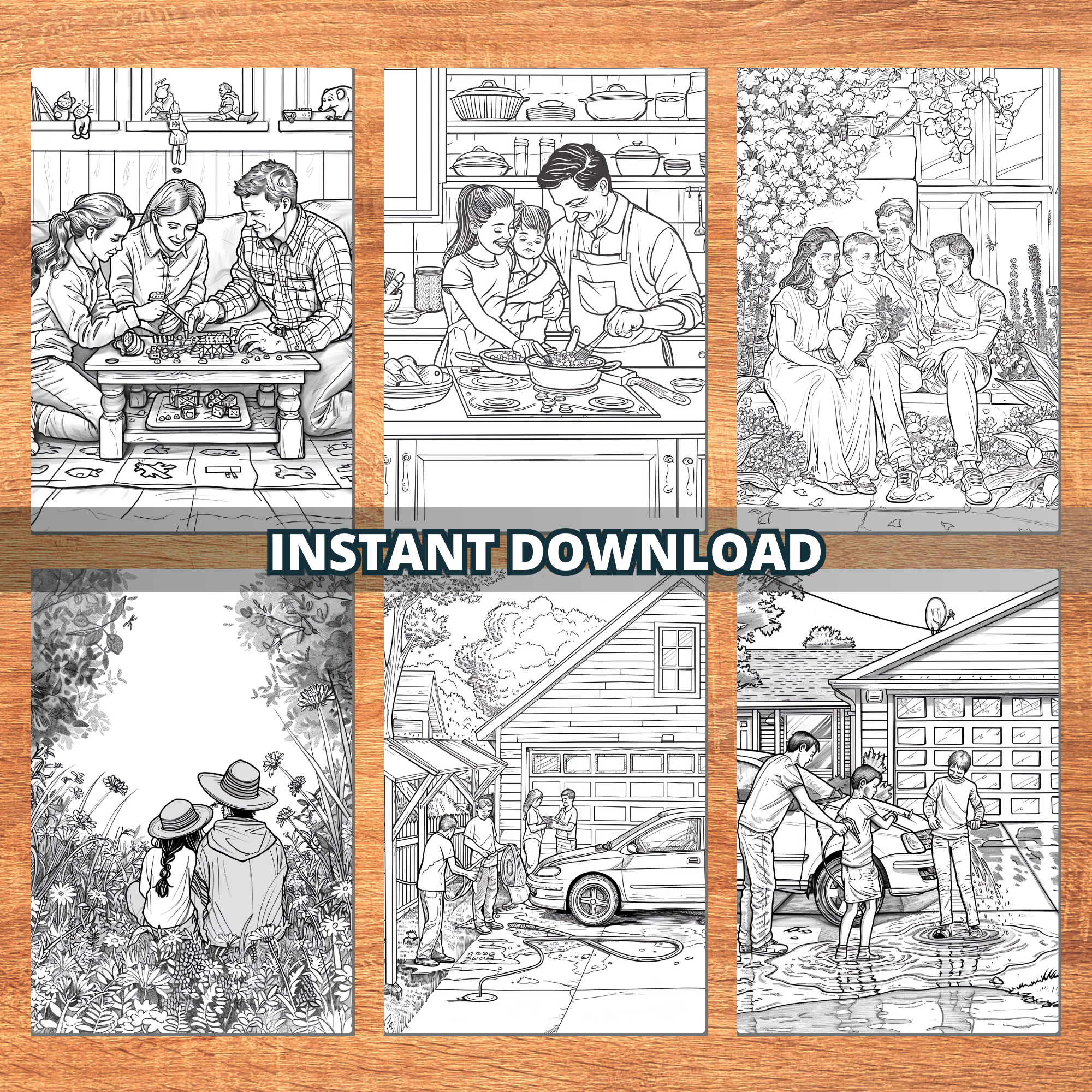 Family Love Coloring Pages