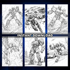 Transformers Coloring Pages
