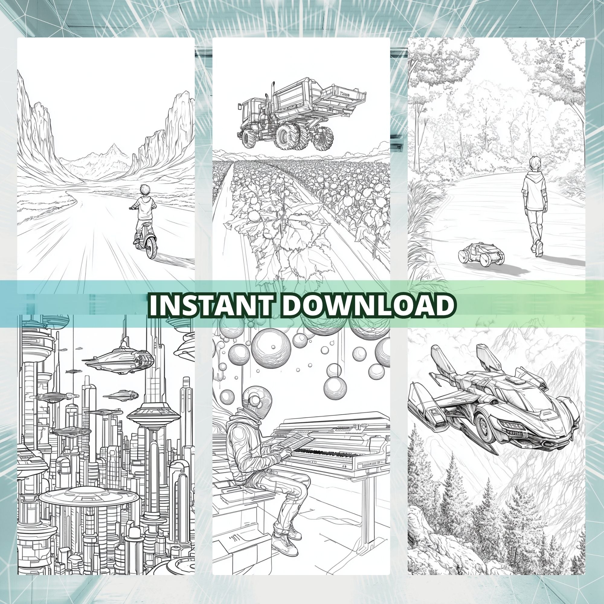 Coloring Pages From The Future